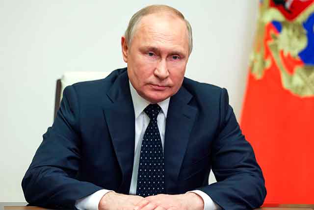 Выступление Путина на встрече «БРИКС плюс»