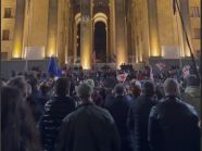 В Грузии проходит акция протеста против закона об иноагентах