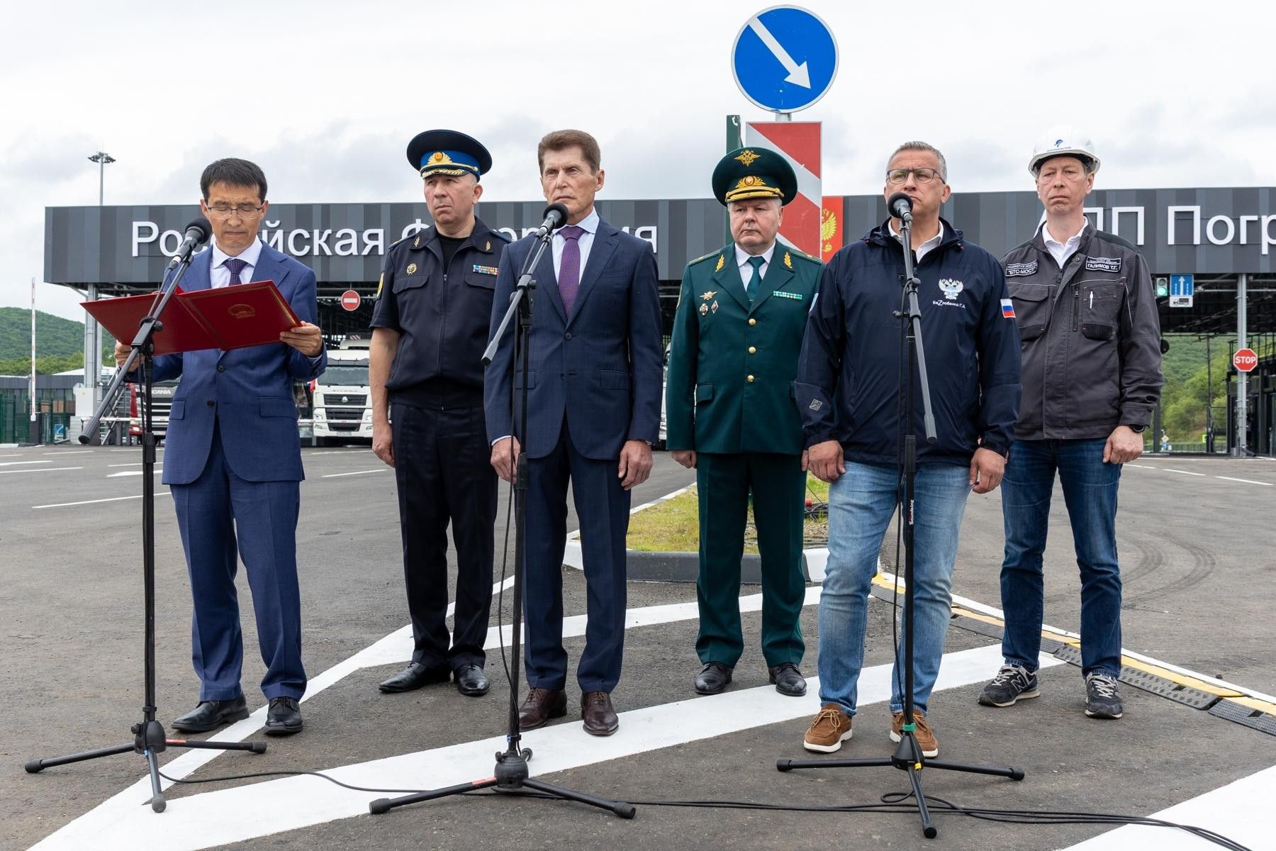 В Приморье после реконструкции открылся пункт пропуска Пограничный