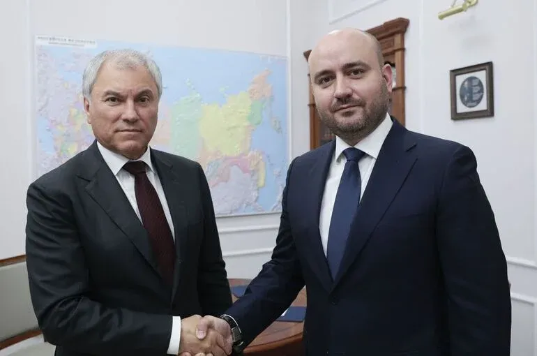 Володин провел встречу с губернатором Самарской области