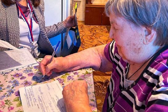 Амурчане еще могут подать заявление на голосование на дому