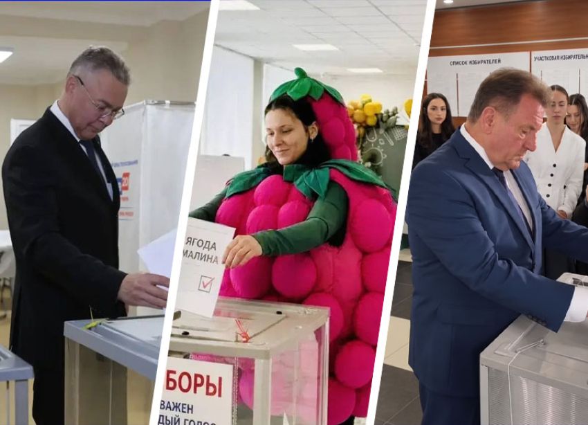Голосование на Ставрополье - чиновники вышли в кадр