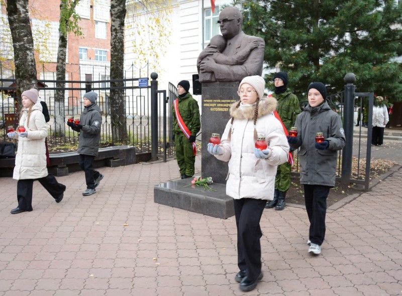 В столице Коми прошел митинг в честь 85-летия Александра Католикова