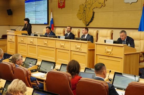 Областной парламент принял изменения в бюджет Приангарья